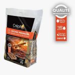 Sac bûches premium spéciales cuisson feu de bois (35dm3) en 30 cm