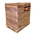 Palette de bûches densifiées (104 paquets de 5 bûches) / Livré
